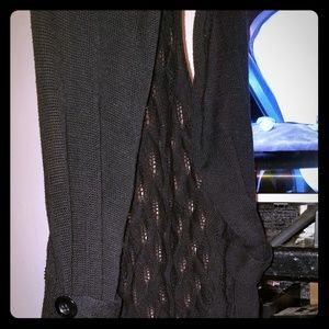 Black Knit Vest